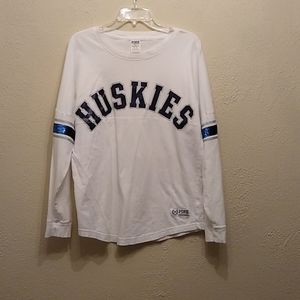 Pink, UConn Huskies jersey, sequins